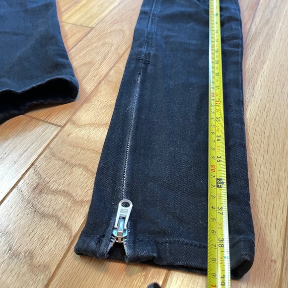 NWT - MNML M1 Stretch Zipper Denim [BLACK] - Picture 6 of 7